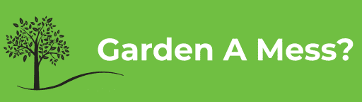 garden a mess? logo